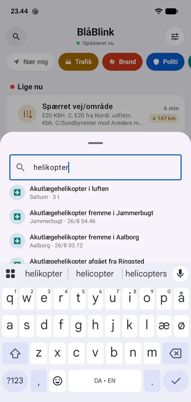 Søgning i arkivet: alle helikopterudrykninger tilbage i tiden.